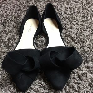 Black Nine West flats